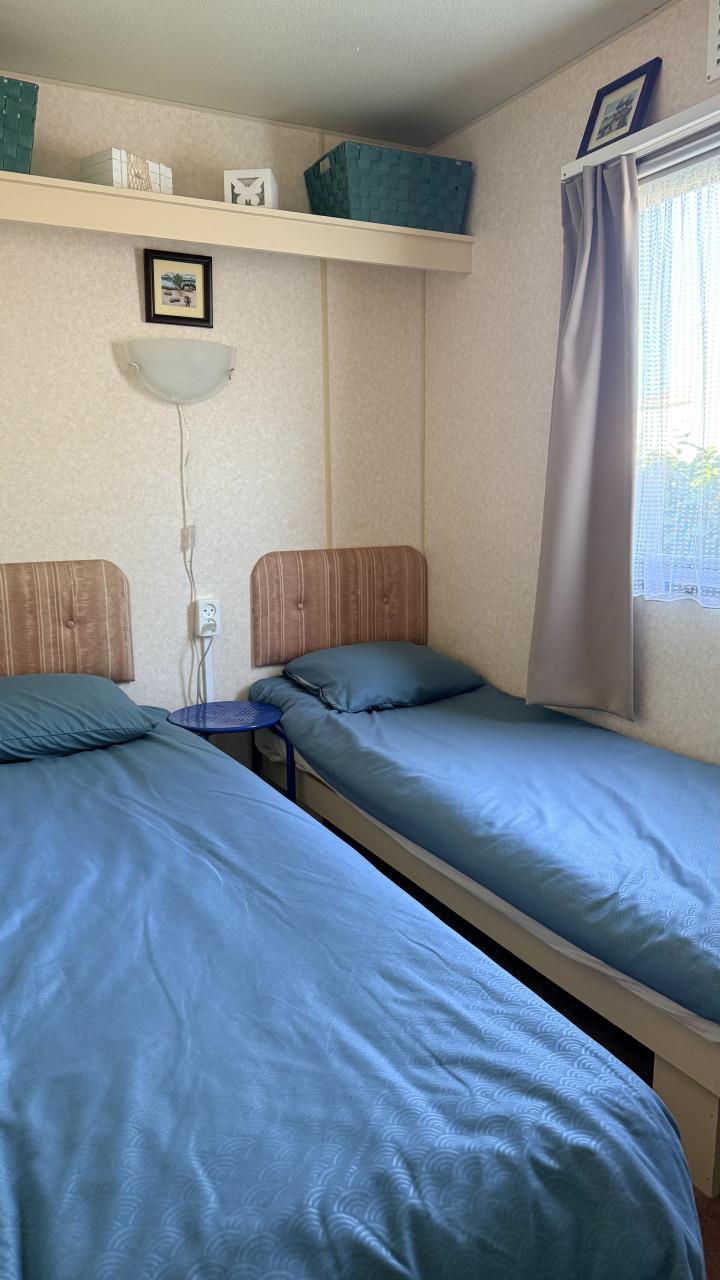 Zeer complete   stacaravan  incl staanplaats op camping in Scherpenisse