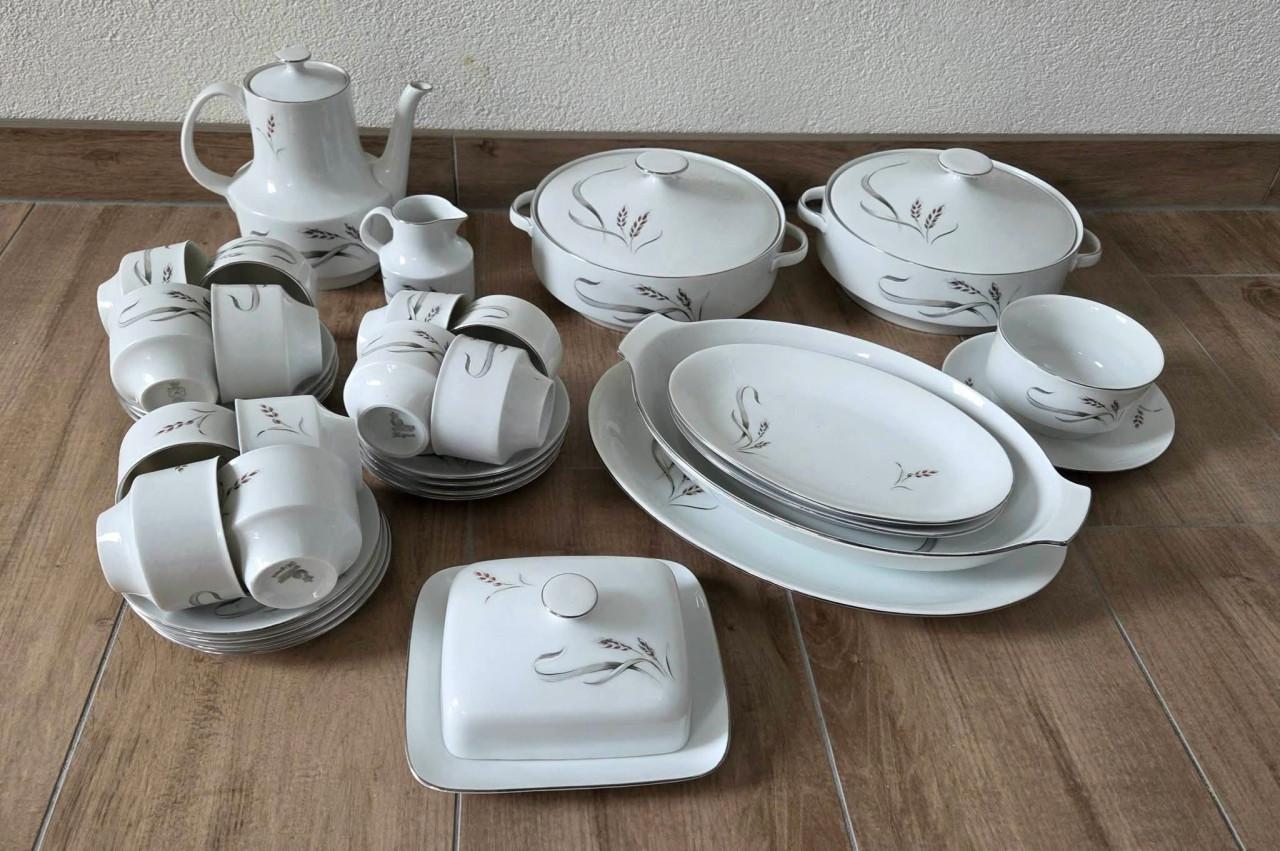🌿 Vintage wit porseleinen Servies GH Bavaria (Gebrüder Benedikt),