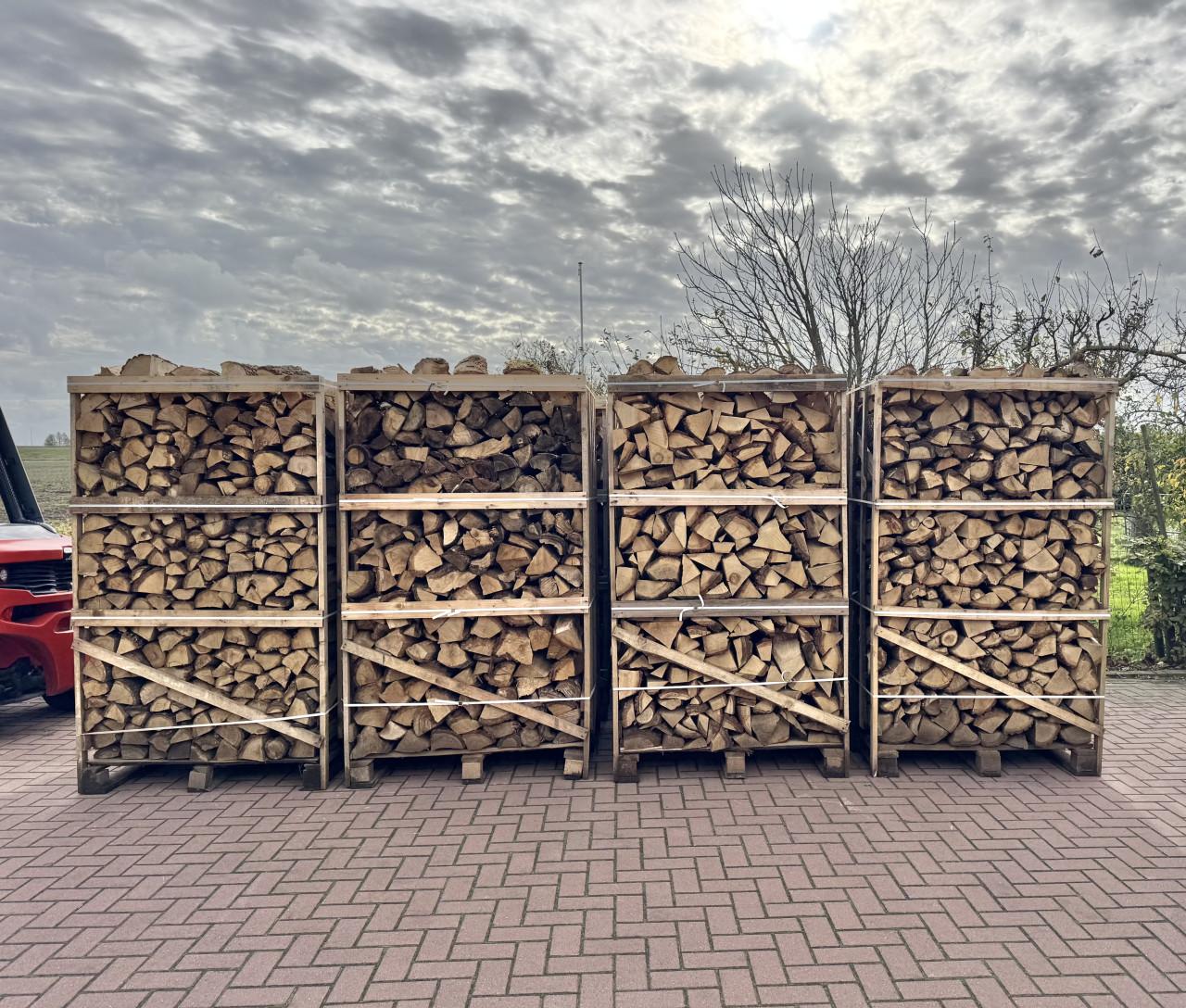 Pallet eiken haardhout 1,8 kuub🪵🔥