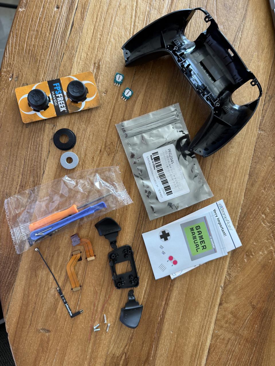 Custom Playstation 5 controller met backpaddles