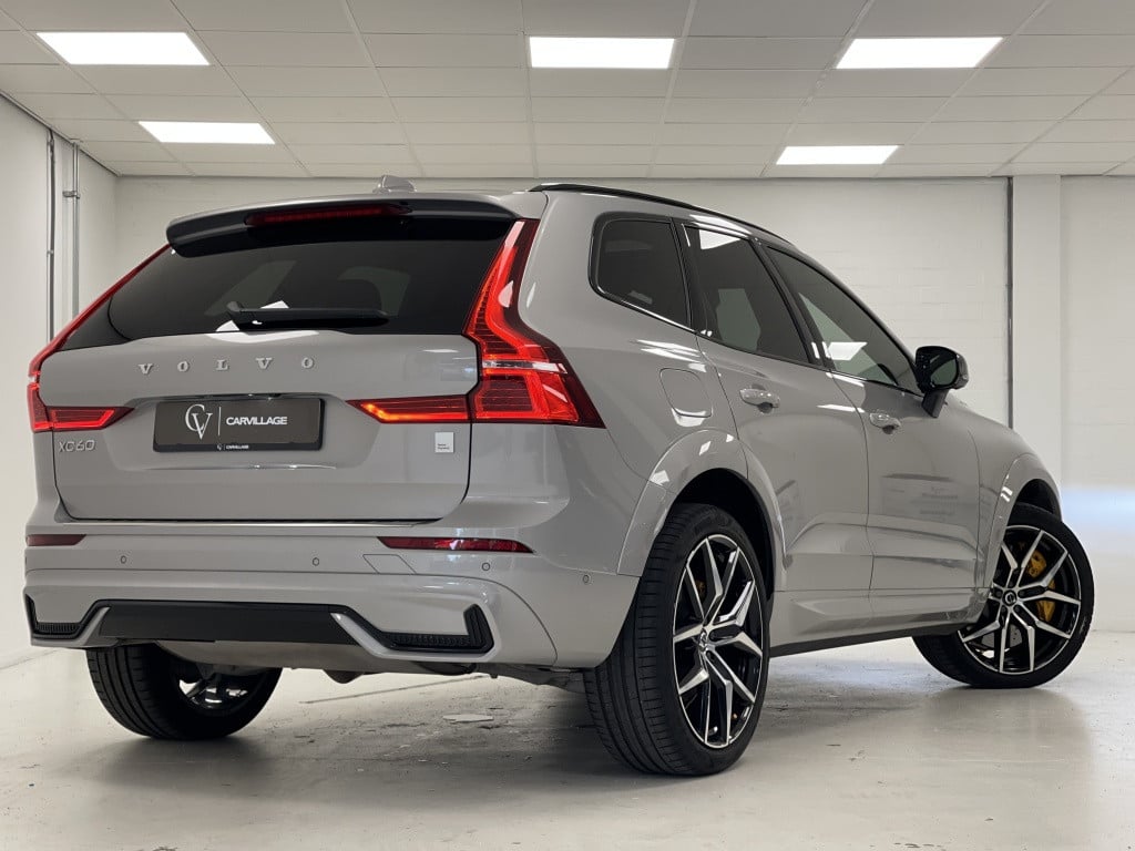 Volvo XC60 2.0 t8 awd polestar 455pk | silver dawn | long range | 360 camer