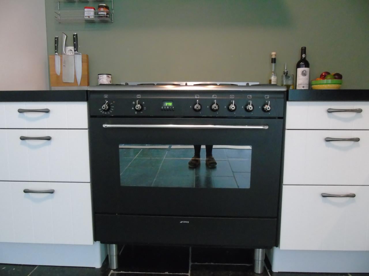 Landelijke hoek keuken