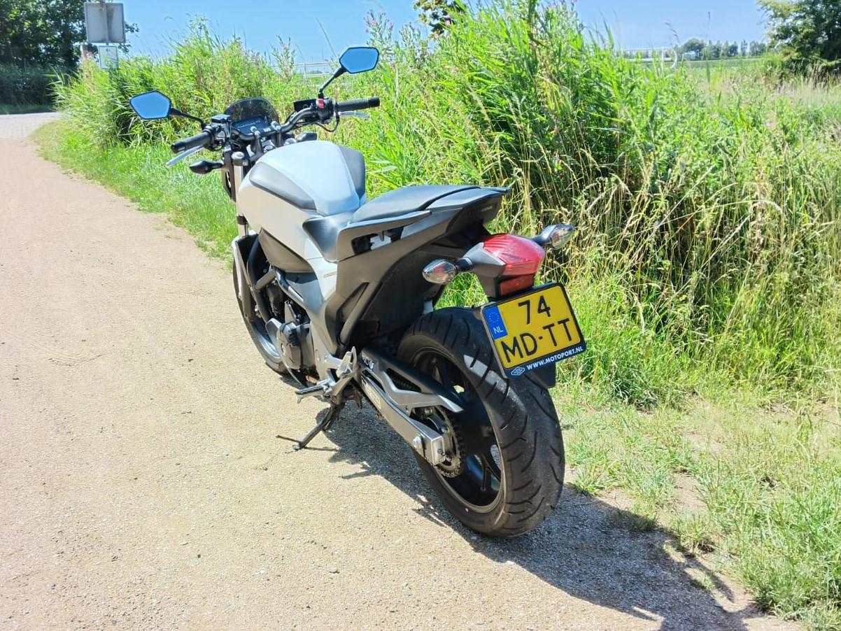 Honda NC750s, nog geen 10.000km op de klok