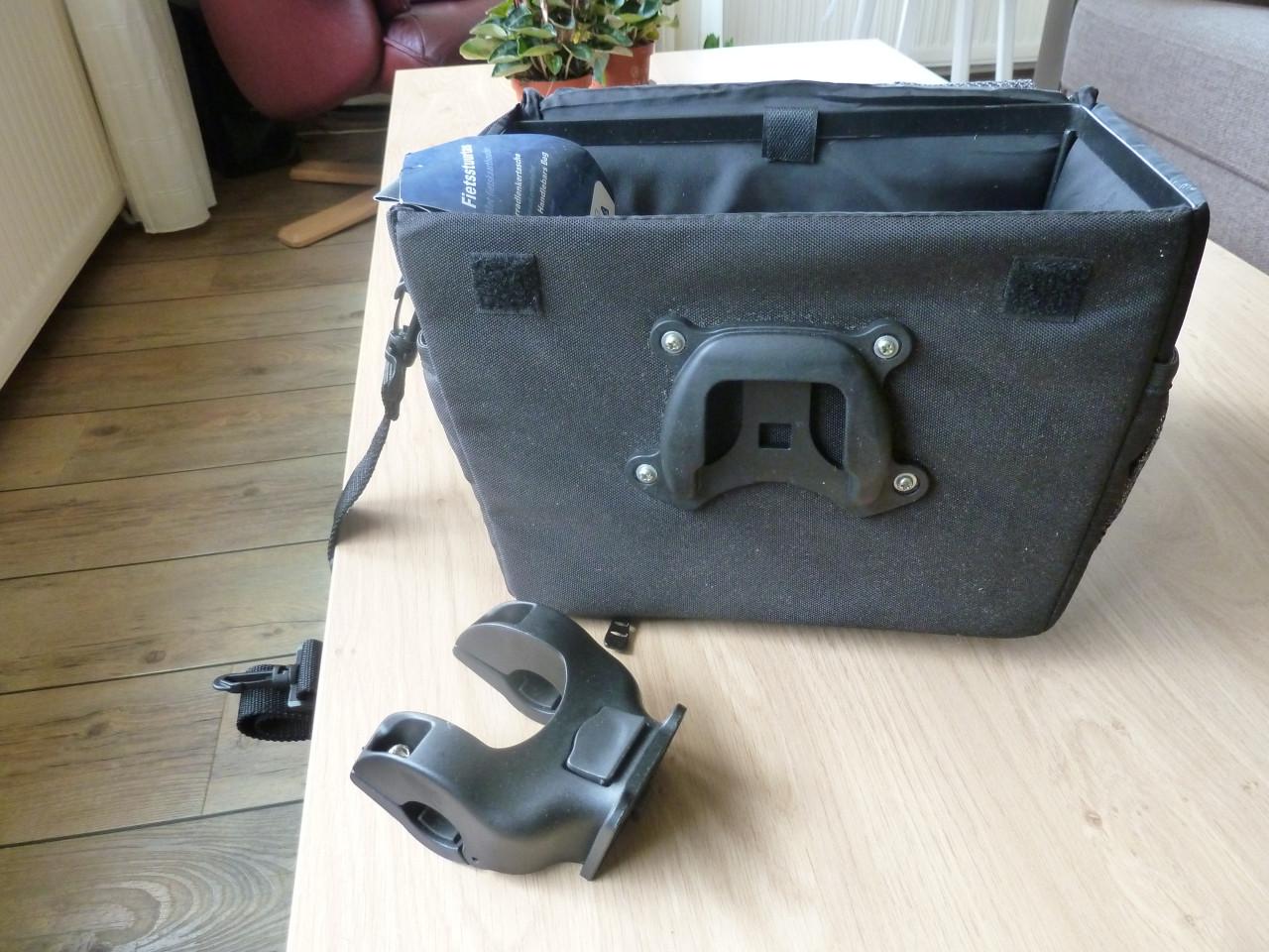 Mooie tas voor op de fiets