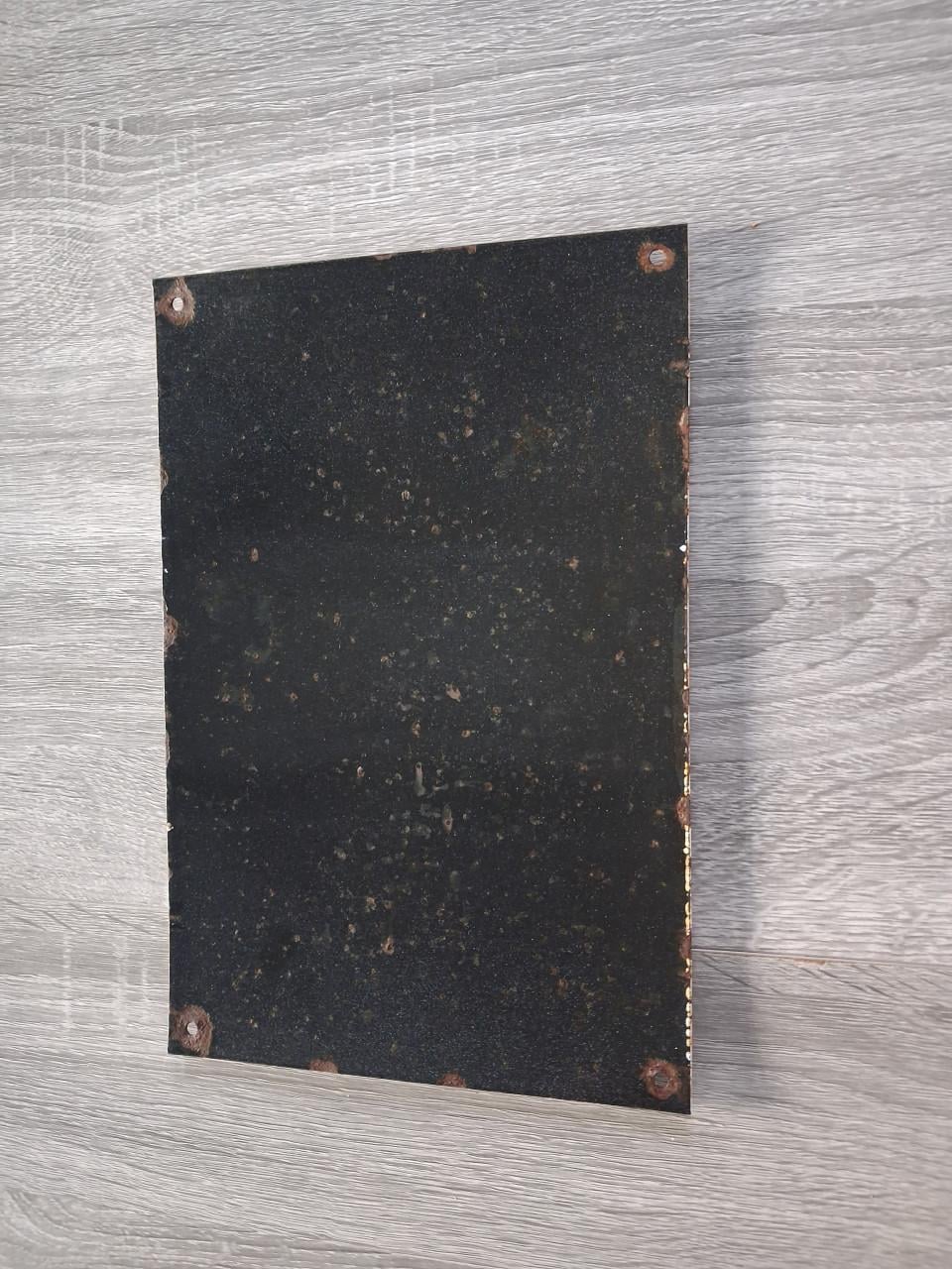 Oud emaille bord BEKA matrassen