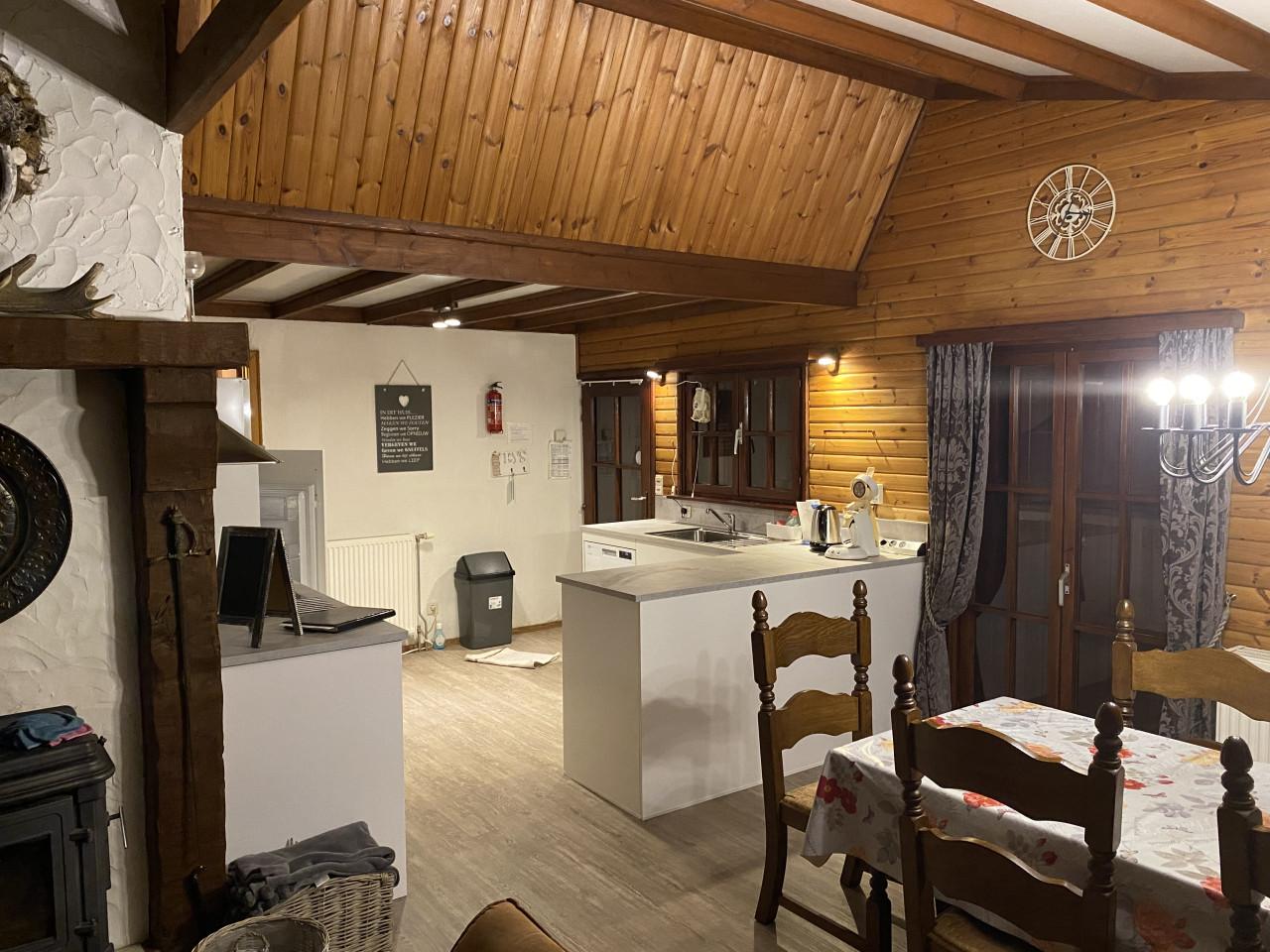 't boshuisje vak.huis Belgische Ardennen Dion 8P