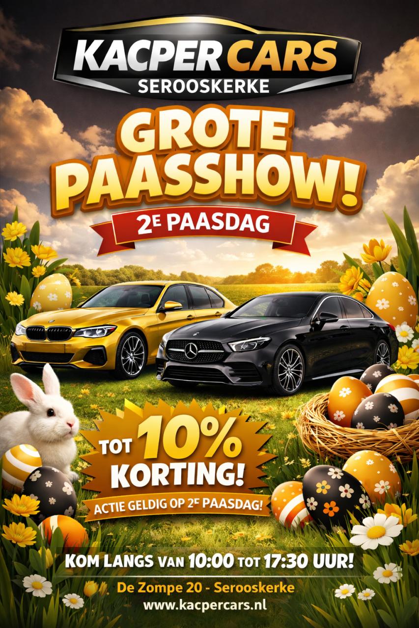 🌷  KacperCars Paasshow – Stijlvol aanbod voor iedereen 🚗✨