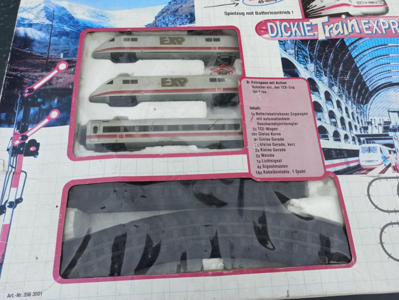 Dickie Trains Express – 49-delige speelgoedtreinset