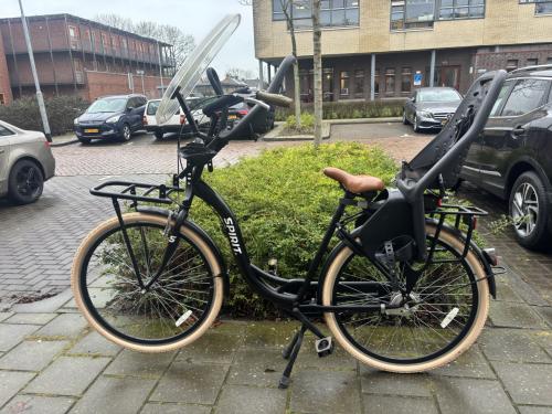 Moederfiets incl kinderzitjes