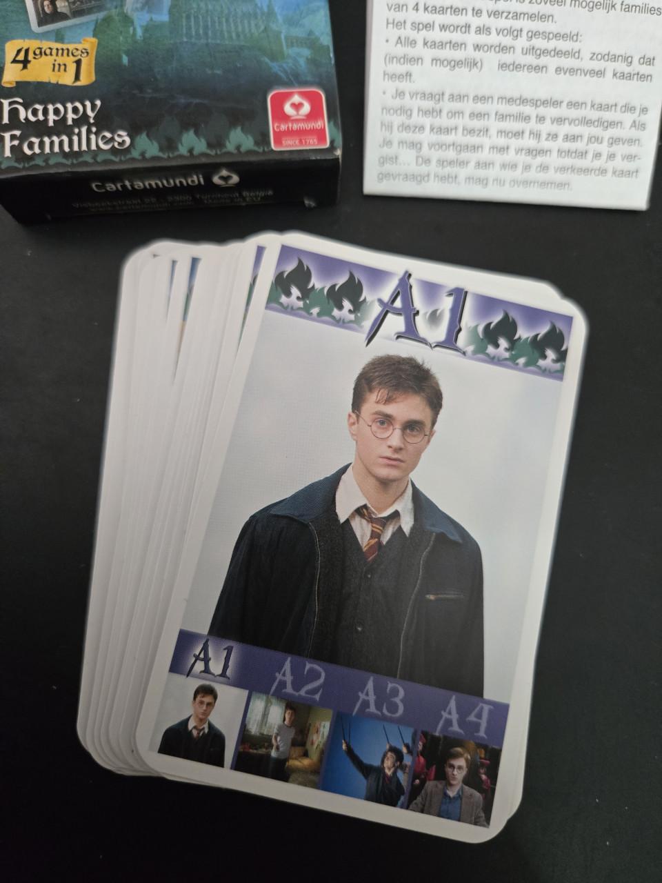 Harry Potter 4-in-1 kaartspel van Cartamundi,