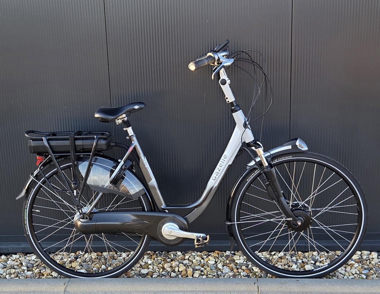 Mooie Gazelle Orange C360 Hybrid F 57cm Gold accu