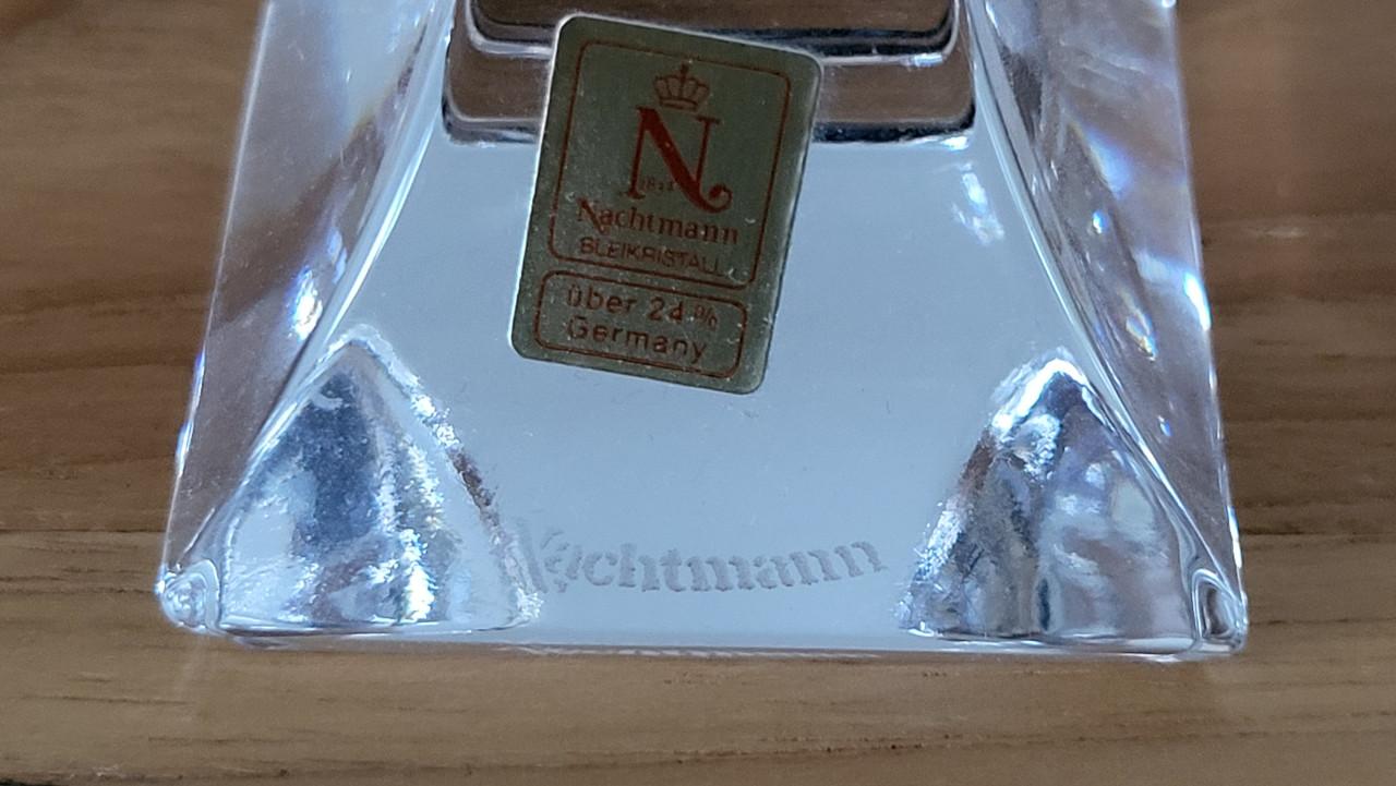 Nachtmann kandelaar "Krokus" loodkristal h 16 cm