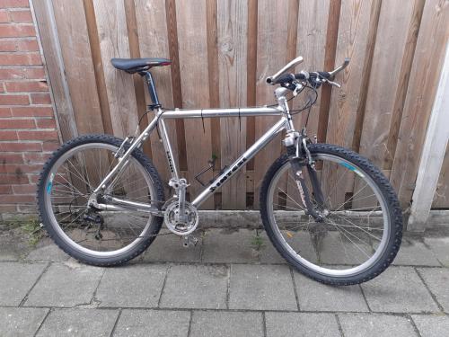 Super Mountainbike SINTESI - Aluminium gepolijst