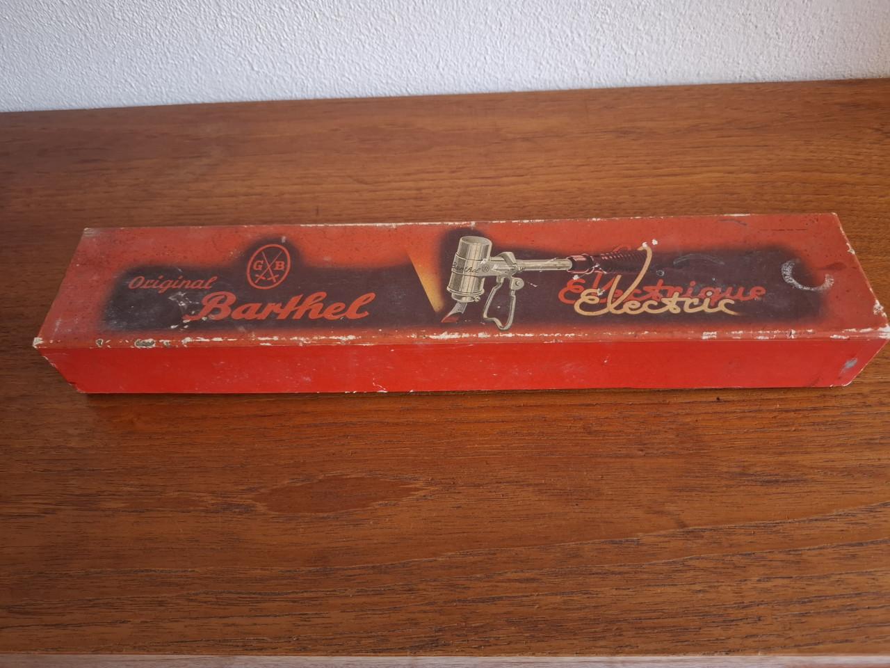 Barthel elektrische soldeerbout uit 1969