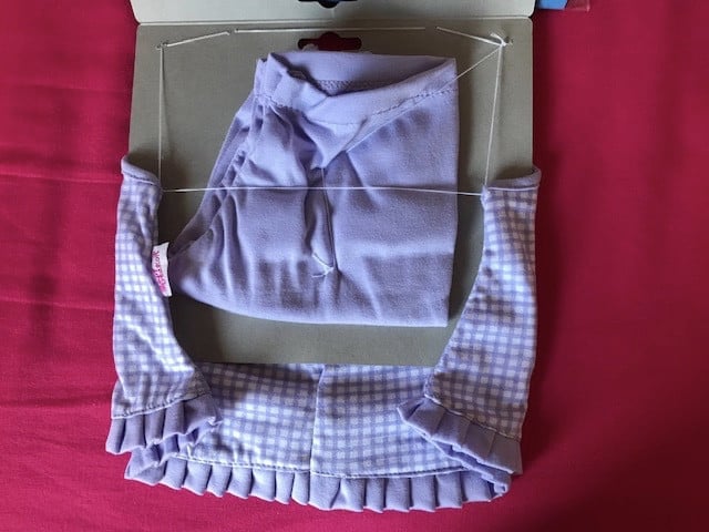 2 sets poppenjurk met broekje...Zapf