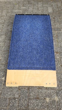 Springplank / oprijplateau