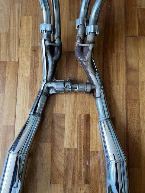 Uitlaat set  2 in 1  honda 750 rc42    seven fifty