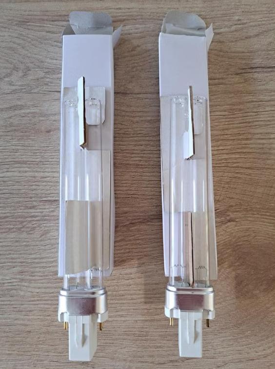 2x nieuwe UV-C lampen
