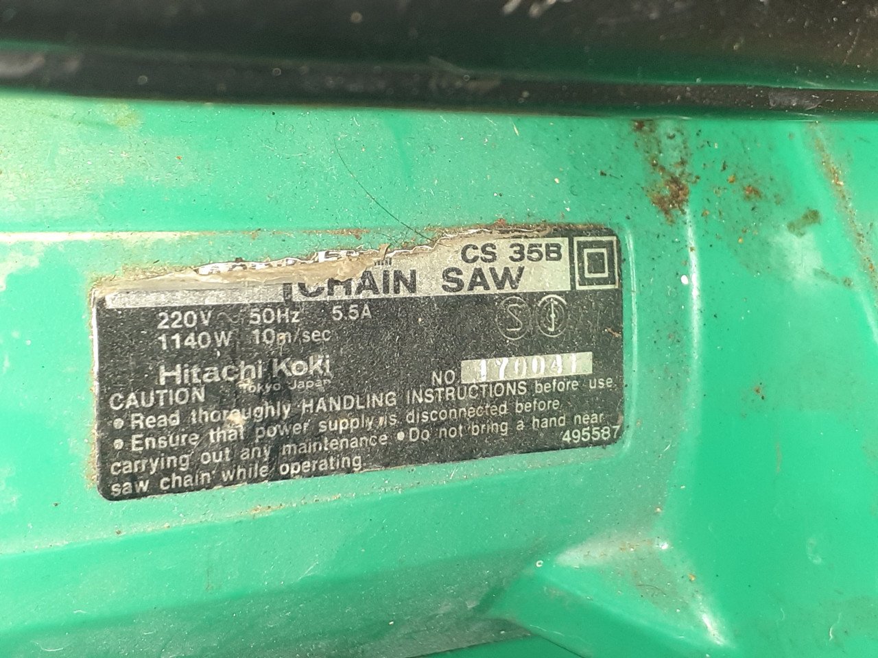 KETTINGZAAG  Hitachi / &  * Black & Decker *Heggeschaar