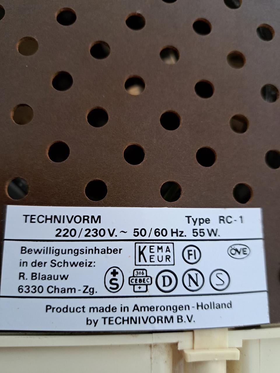 Warmhoudplaatje van Douwe Egberts