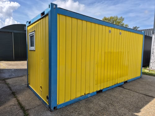 20ft sanitairunit / toiletunit / tijdelijke toiletten