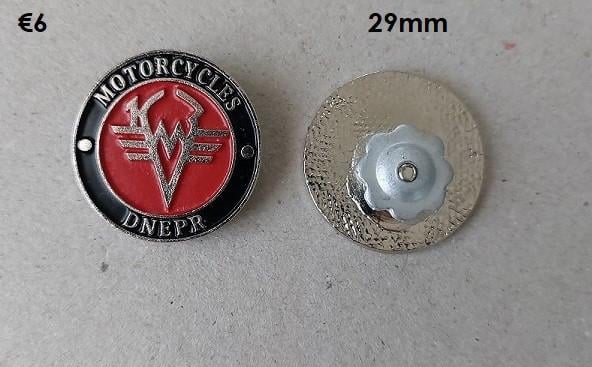 Motormerk Metalen Pins