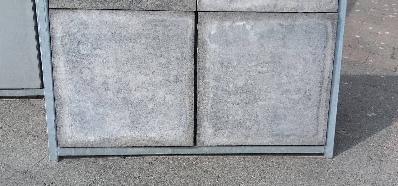 **KOOPJE!** LUXE TERRASTEGEL 60X60CM