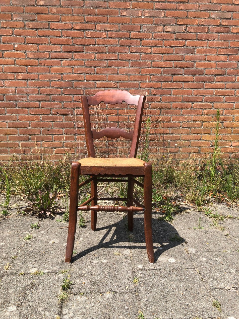 Boeren eettafel stoel.