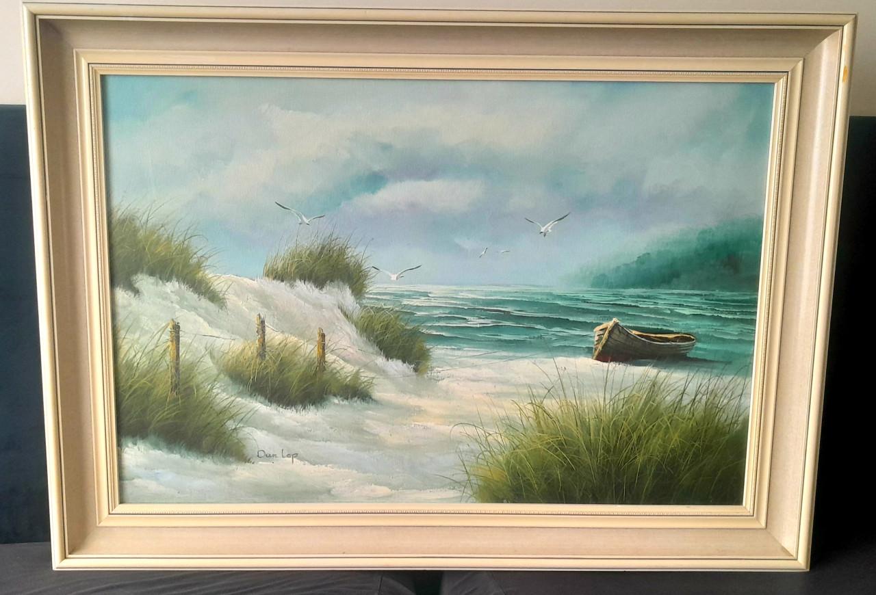 Mooi groot rustgevend Schilderij