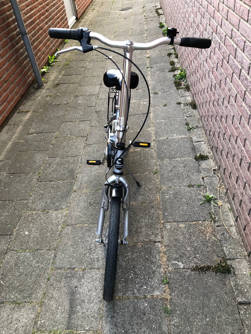 Vouwfietsje.