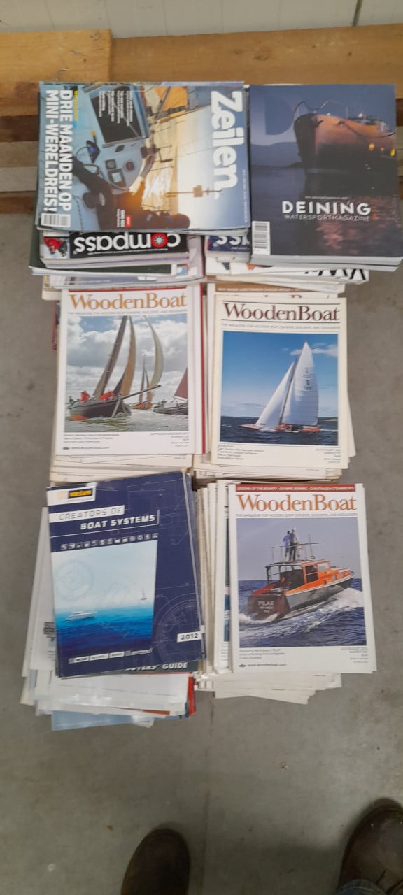Tijdschriften watersport.