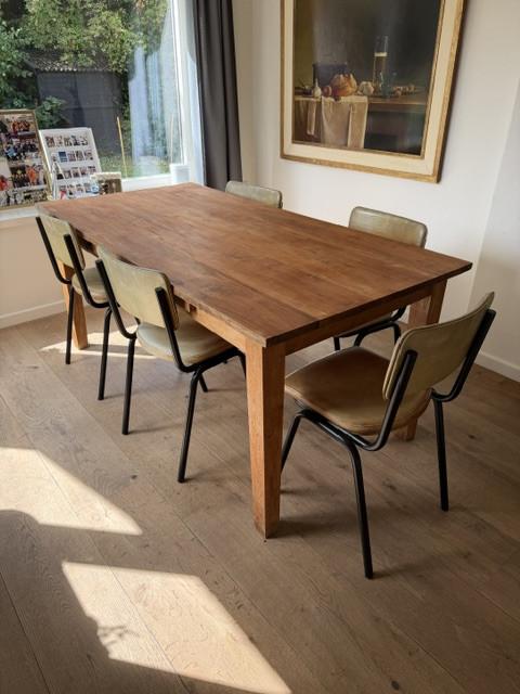 6 Eetkamer stoelen