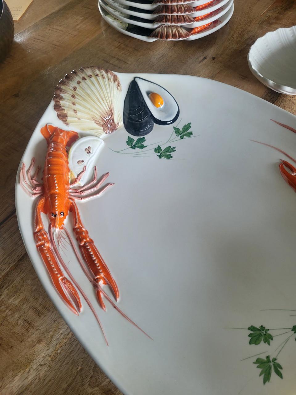 Servies voor mossels/vis (gereserveerd)