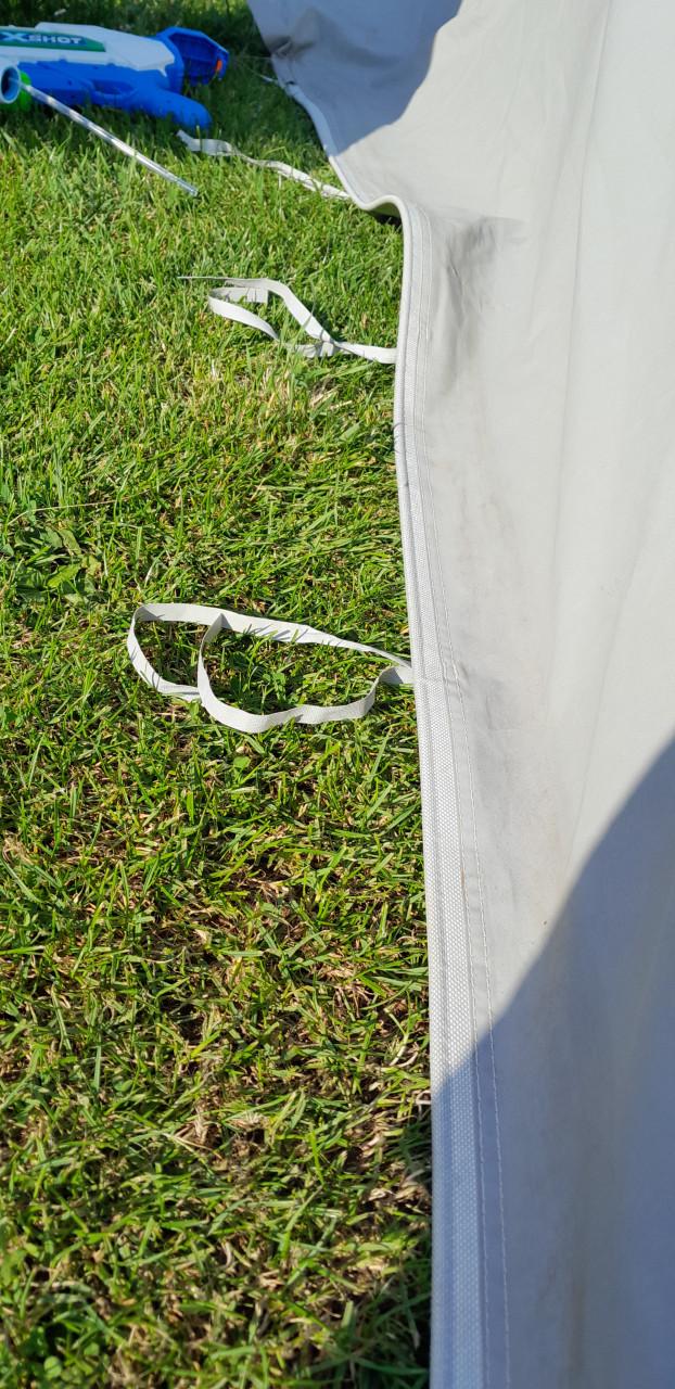 Uitbouw tent