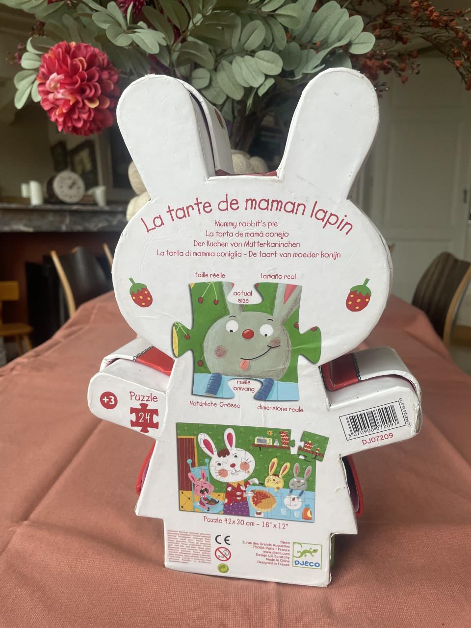 Djeco puzzel konijn 24 stukjes