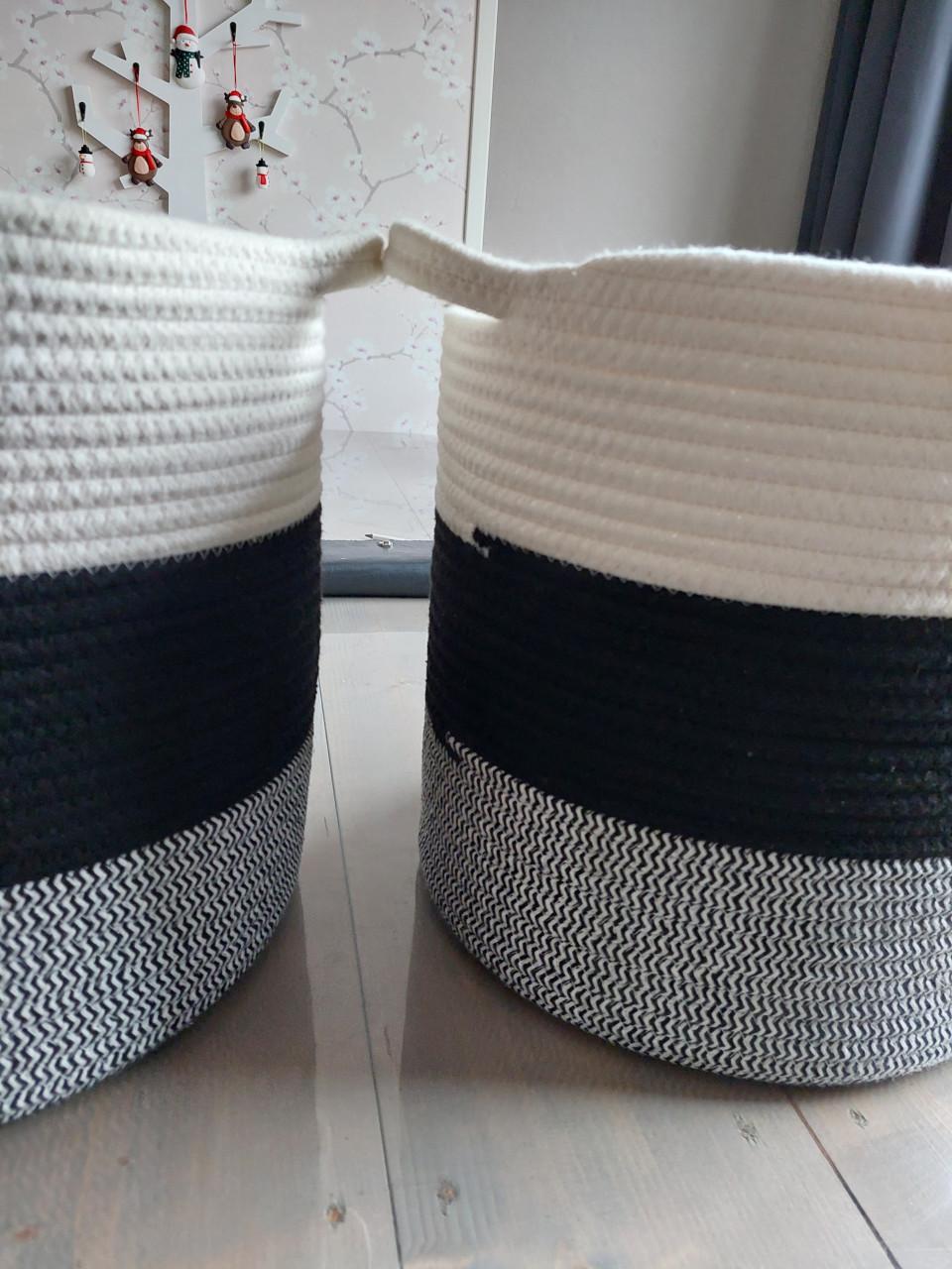 3 mooie grote opbergmanden