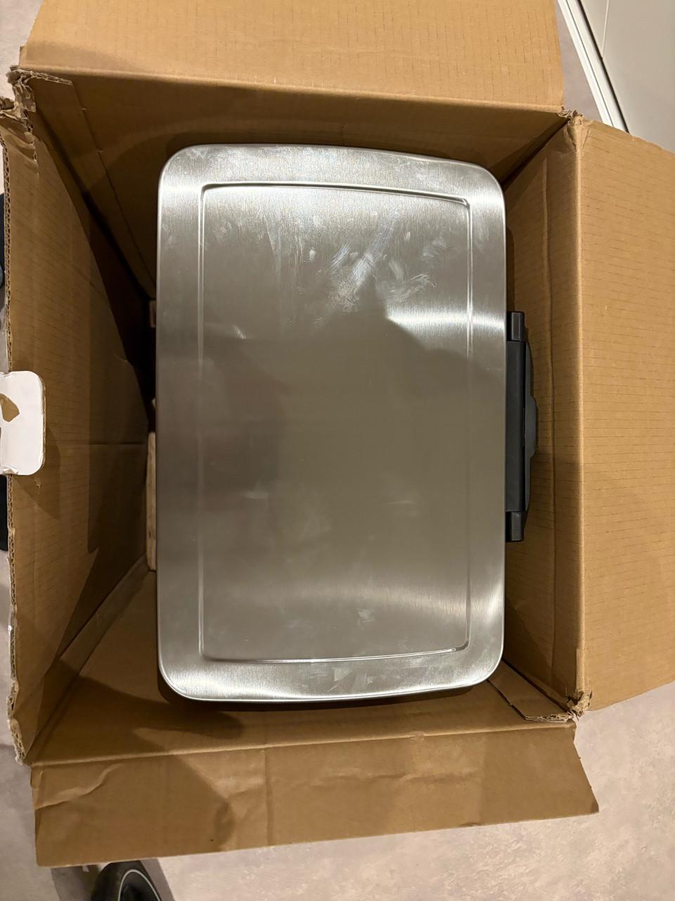 Wesco prullenbak mat wit