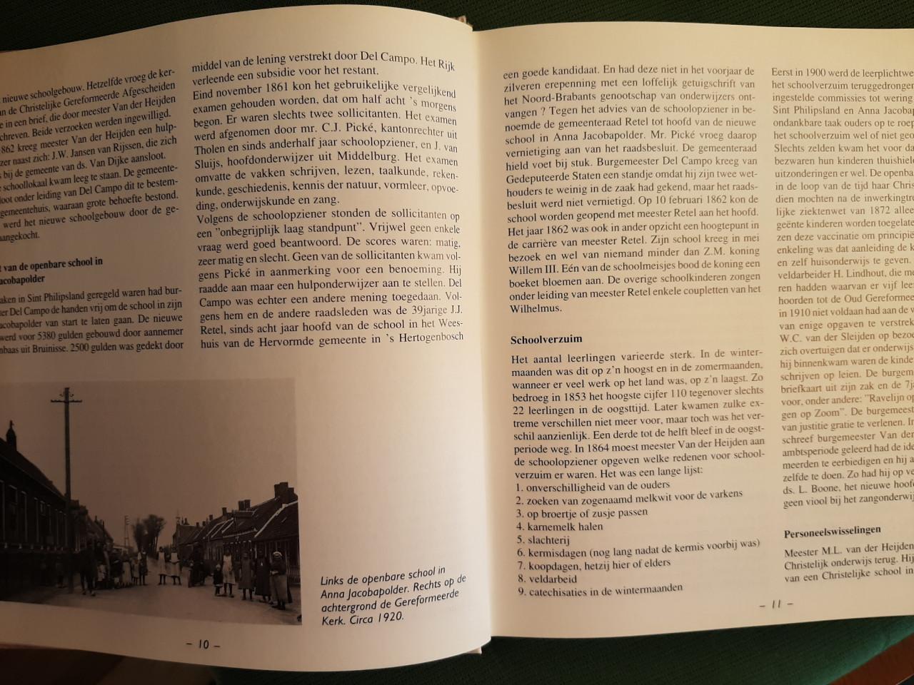 Een eeuw klassefoto’s, Sint Philipsland – Anna Jacobapolder