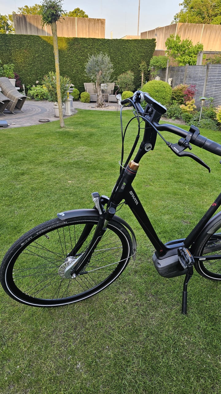 Sparta M7I elektrische fiets met middenmotor en 600wh accu