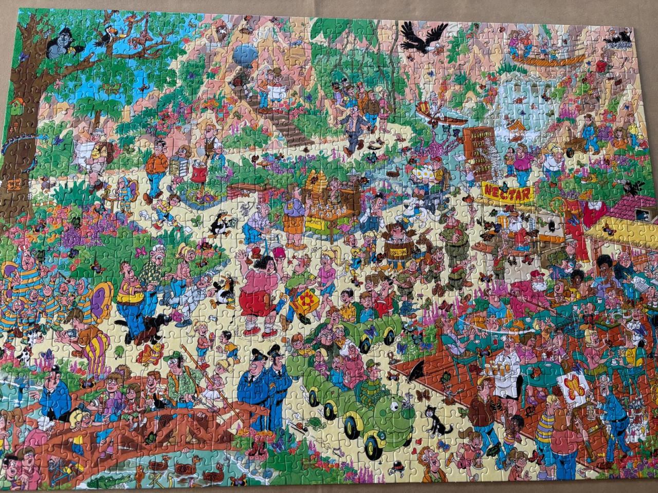 Jan van Haasteren "Vrolijke fladderaars"  GERESERVEERD