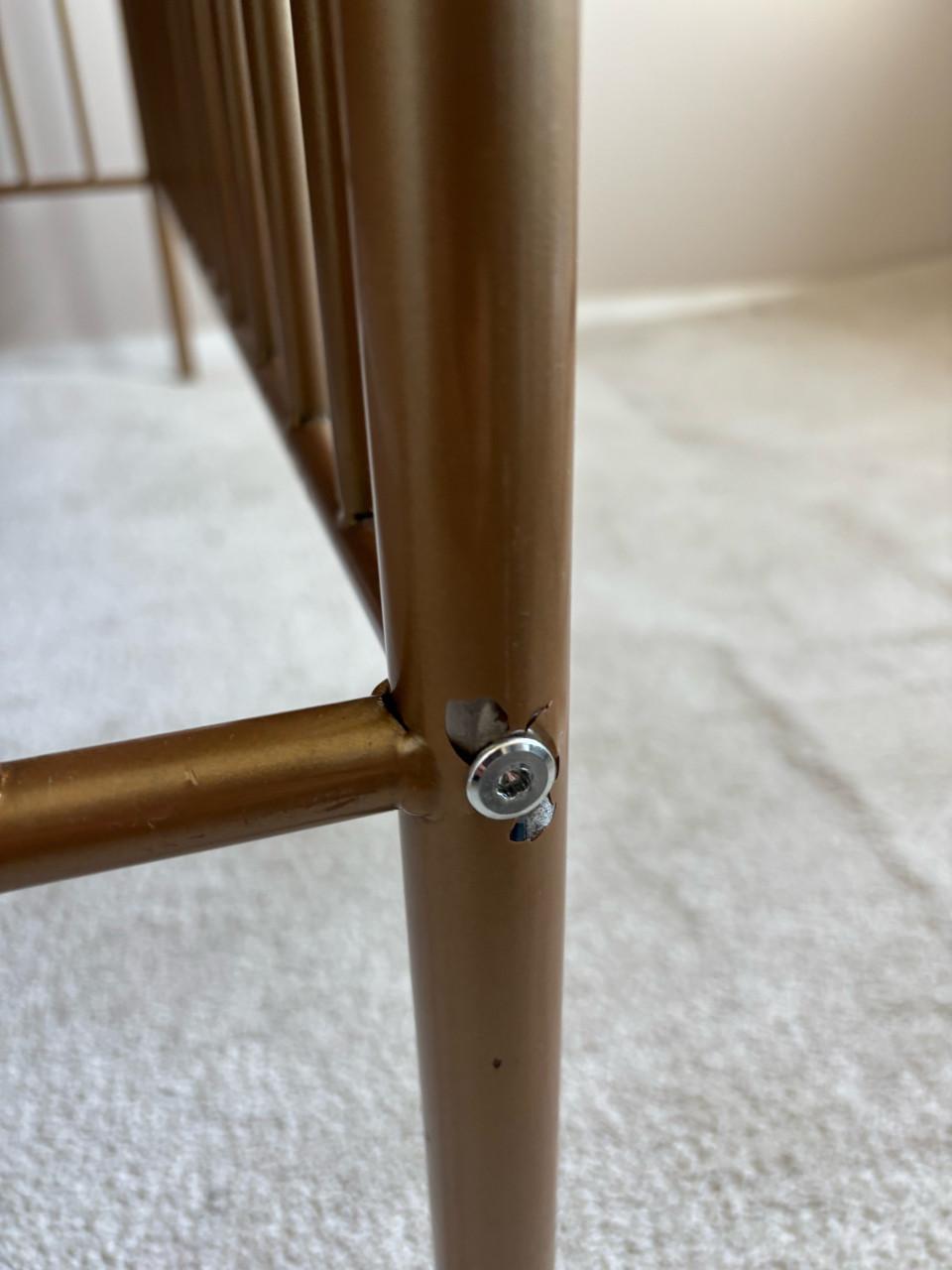 Vintage ledikant brons