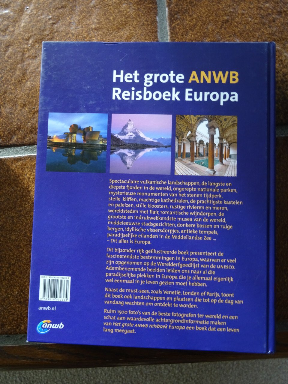 Het grote  ANWB    Reisboek   Europa    voor   € 5,00