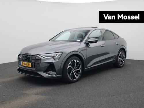 Audi E-tron sportback 55 quattro s edition 95 kwh | automaat | half-leder |