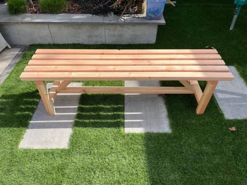 Robuuste houten tuinbank / buitenbank – douglas hout