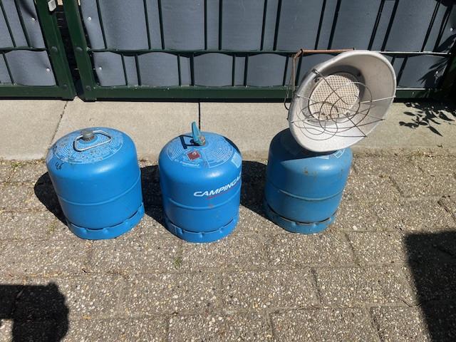 Campingaz gasfles 904 en 907 Leeg