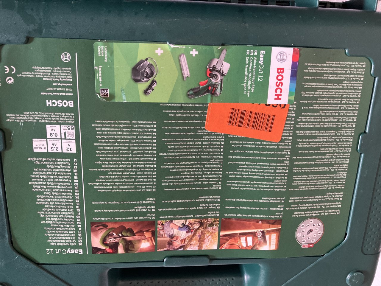 Bosch easycut 12