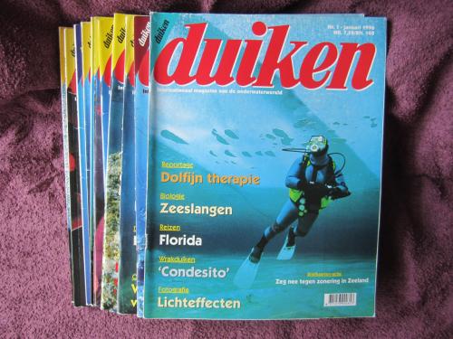 Watersport Boek Jaargang Duiken 1996