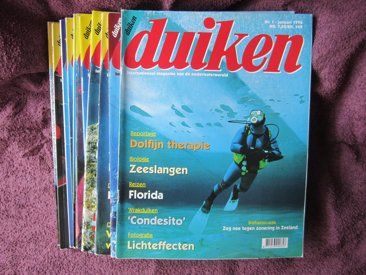 Watersport Boek Jaargang Duiken 1996