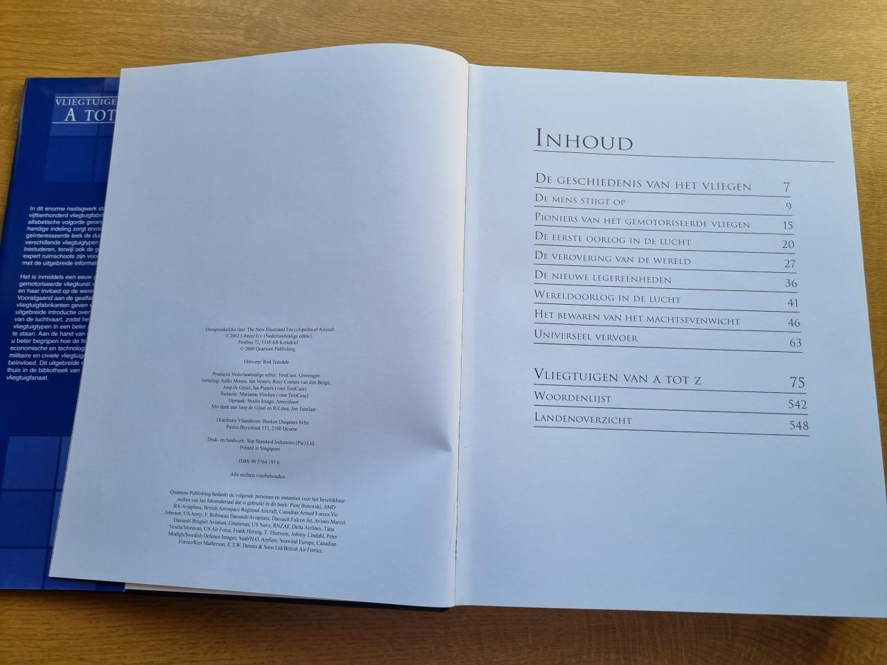 Nieuw: boek Vliegtuigen van A tot Z