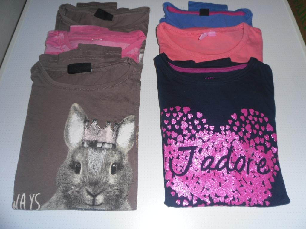 6 LONGSLEEVES 146-152 + 140 -146